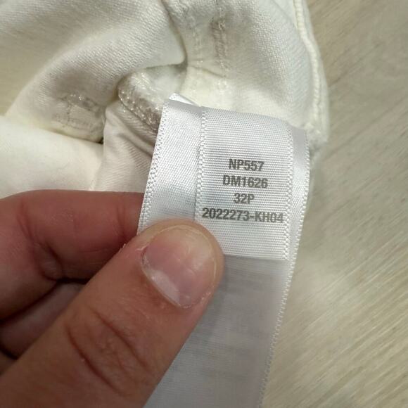 NWT Madewell The Petite Perfect Vintage Jean in Tile White NP557 Size 32P Petite - Picture 8 of 8